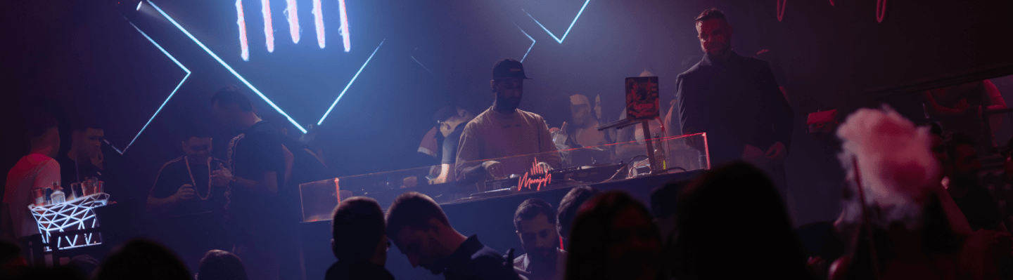 Wysko tocando no Marajah Club em Curitiba